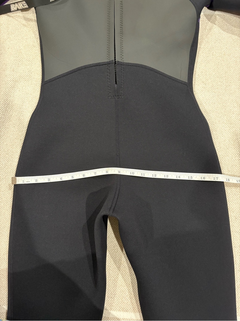 Vintage BARE Women’s 11-12 Purple & Black Aqualite Full Wetsuit - Picture 13 of 13